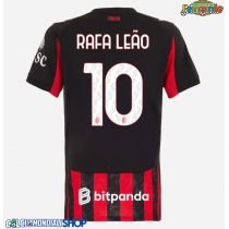 Maglie da calcio AC Milan Rafael Leao #10 Prima Maglia Femminile 2025-26 Manica Corta